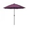 California Umbrella 9' Bronze Aluminum Market Patio Umbrella, Sunbrella Iris 194061337295 - alternate 1